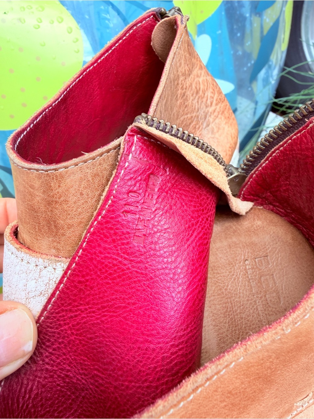 These are the Bed Stü Jacey II (or Jessie) wedge sandals. - Picture 5 of 6